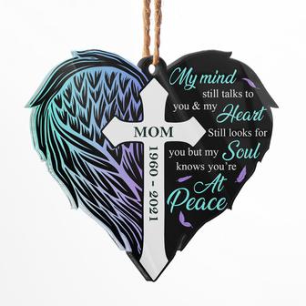 My Soul Knows You're At Peace Personalized Ornament - Thegiftio UK