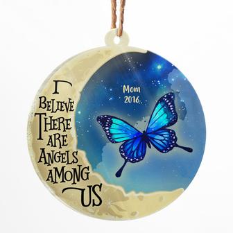 Angels Among Us Personalized Ornament - Memorial Gift - Thegiftio UK