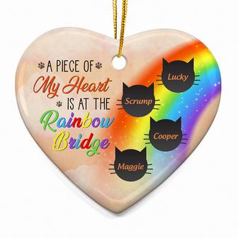 A Piece Of My Heart Personalized Ornament - Memorial Gift - Thegiftio UK