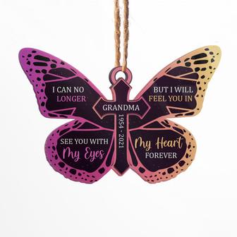 Feel You In My Heart Personalized Ornament - Memorial Gift - Thegiftio UK