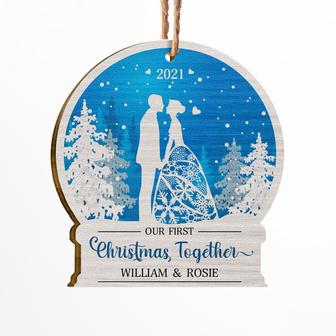 Our First Christmas Together Custom Ornament - Gift - Thegiftio UK