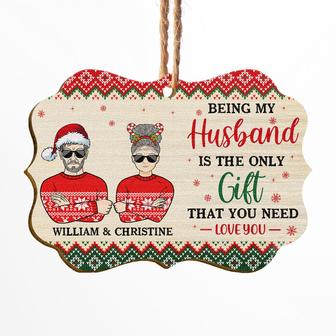 Being My Family Is The Only Gift You Need Custom Ornament - Thegiftio UK