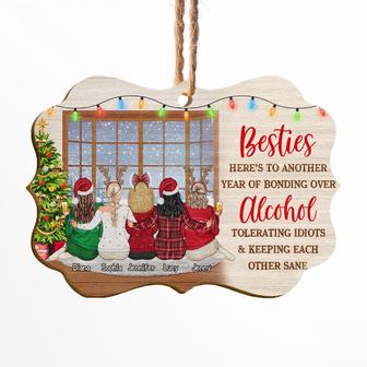 Bestie Keeping Each Other Sane Custom Ornament - Gift - Thegiftio UK