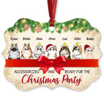 Ready For The Christmas Party Personalized Ornament - Thegiftio UK