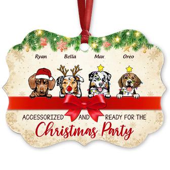 Ready For The Christmas Party Personalized Ornament - Thegiftio UK
