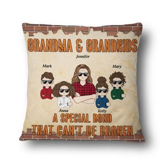 Grandma Grandkids Can't Be Broken Custom Pillow - Thegiftio UK