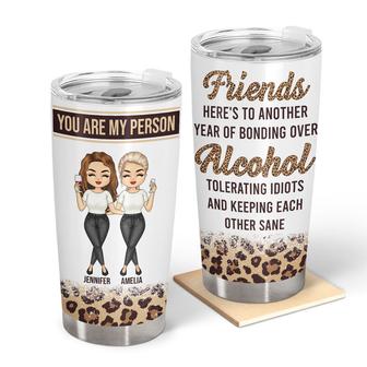 Best Friends Keeping Each Other Sane Custom Tumbler - Gift - Thegiftio UK