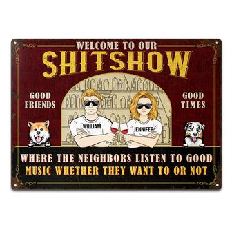 Couple Where The Neighbors Listen To Good Music Custom Metal - Thegiftio UK