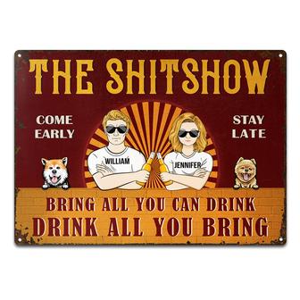 Bring All You Can Drink Custom Metal Sign - Gift for Couples - Thegiftio UK