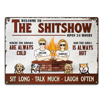 Couple Where The Drinks Are Cold Custom Metal Sign - Gift - Thegiftio UK