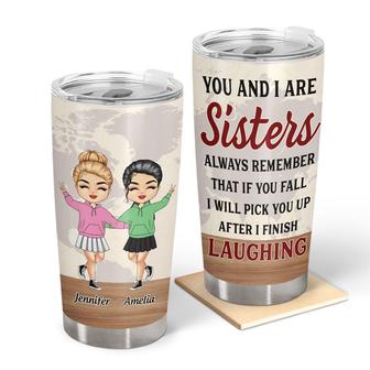 Chibi Girl You And I Are Sisters Custom Tumbler - Thegiftio UK