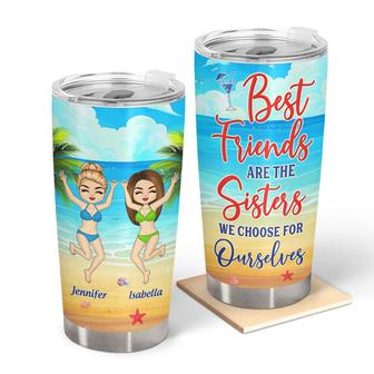Best Friends We Choose Custom Tumbler - Gift for Bestie - Thegiftio UK