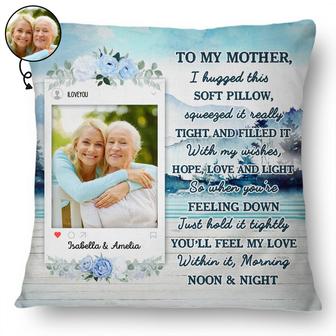 I Hugged This Soft Pillow Personalized - Gift for Sisters - Thegiftio UK