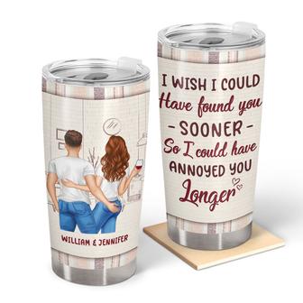 I Could Have Found You Sooner Custom Tumbler - Couples Gift - Thegiftio UK