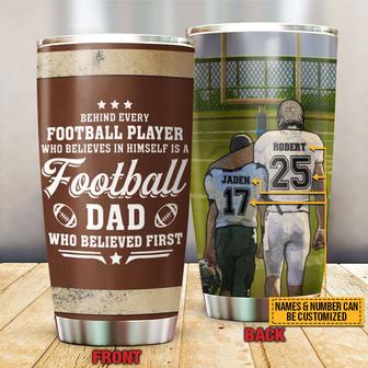 American Football Dad And Son Behind Every Player Custom - Thegiftio UK