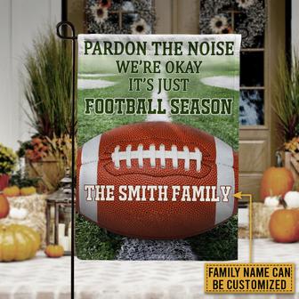 American Football Season Rugby Custom Flag - Gift for Family - Thegiftio UK