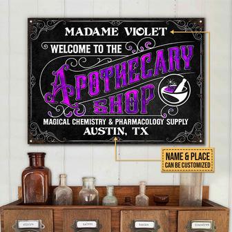 Apothecary Magical Chemistry Custom Metal Sign - Witch Gift - Thegiftio UK