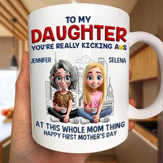 At This Whole Mom Thing Personalized Mug - Gift for Mom - Thegiftio UK