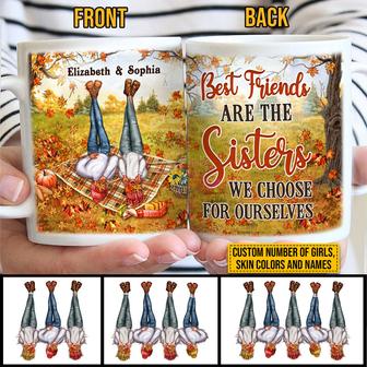 Autumn Bestie Choose For Ourselves Custom Mug - Gift for BFF - Thegiftio UK