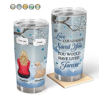 I Miss You I Know Personalized Tumbler - Memorial Gift - Thegiftio UK