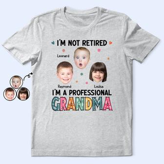 I'm A Professional Grandma Custom T-Shirt - Retirement Gift - Thegiftio UK