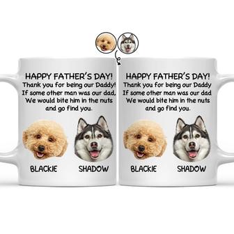 Thank You For Being My Daddy Custom Mug - Gift for Dad - Thegiftio UK