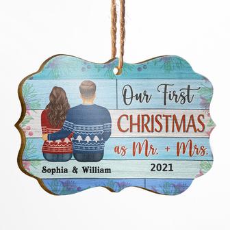 Our First Christmas Personalized Ornament - Christmas Gift - Thegiftio UK