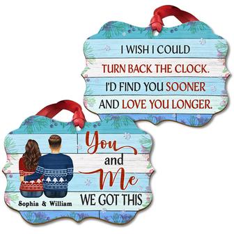 Turn Back The Clock Personalized Ornament - Christmas Gift - Thegiftio UK