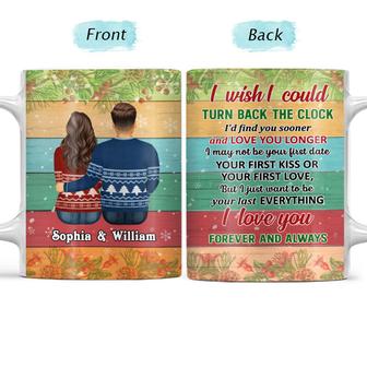Turn Back The Clock Personalized Mug - Gift for Couple - Thegiftio UK