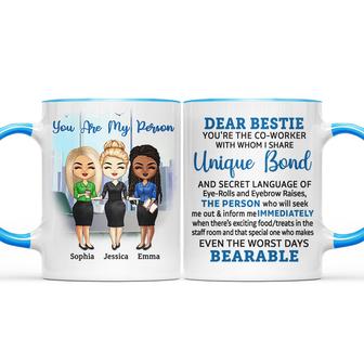 Share Unique Bond Personalized Accent Mug - Gift for Besties - Thegiftio UK