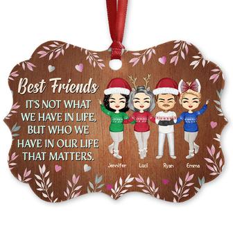 Best Friends It's Not What We Have Personalized Ornament - Thegiftio UK