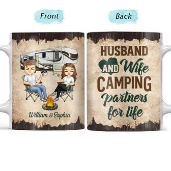 Camping Partners For Life Personalized Mug - Gift for Couple - Thegiftio UK