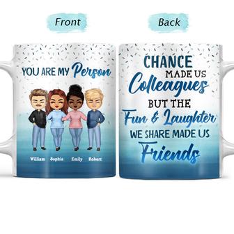 Chance Made Us Colleagues Custom Mug - Gift for Colleagues - Thegiftio UK