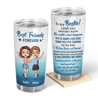 Thank You For Standing By My Side Custom Tumbler - Thegiftio UK