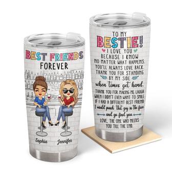 Thank You For Standing By My Side Custom Tumbler - Gift - Thegiftio UK