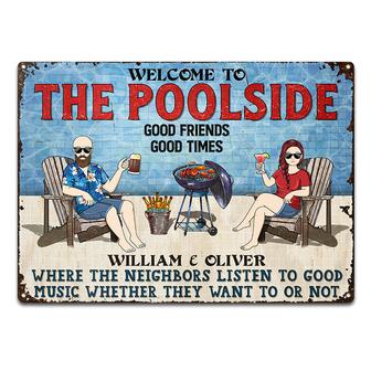 Grilling Listen To Good Music Personalized Metal Sign - Gift - Thegiftio UK