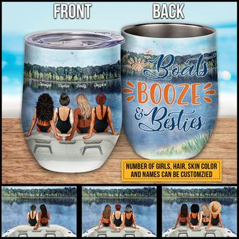 Bff Tumbler Custom Wine Tumbler - Gift for Friends - Thegiftio UK
