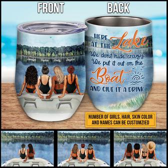 Bff Tumbler Custom Wine Tumbler - Gift for Friends - Thegiftio UK