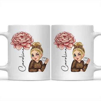 Birth Month Flowers Personalized Mug - Gift for Her - Thegiftio UK