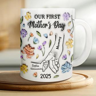 Our First Mother's Day Custom Mug - Gift for New Mom - Thegiftio UK