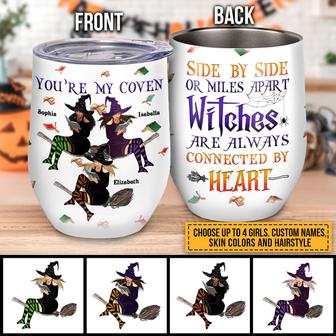 Book Witch Reading Custom Tumbler - Gift for Best Friends - Thegiftio UK