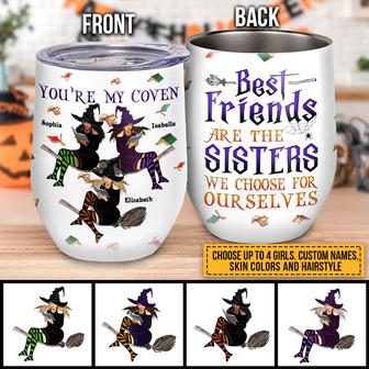 Book Witch Reading Custom Tumbler - Gift for Best Friends - Thegiftio UK