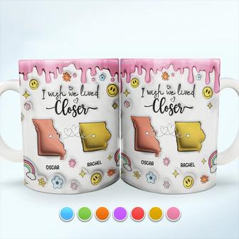 I Wish We Lived Closer Custom Mug - Gift for Bestie - Thegiftio UK