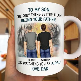Better Than Being Your Father Grandpa Custom Mug - Thegiftio UK