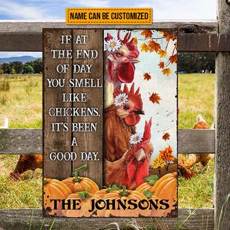 Chicken Poultry Farm Fall Personalized Metal Sign - Gift - Thegiftio UK