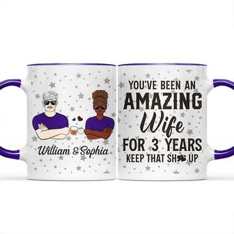 You've Been An Amazing Husband Wife Custom Mug - Thegiftio UK