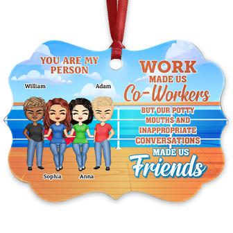 Work Made Us Co-Workers Personalized Ornament - Gift - Thegiftio UK