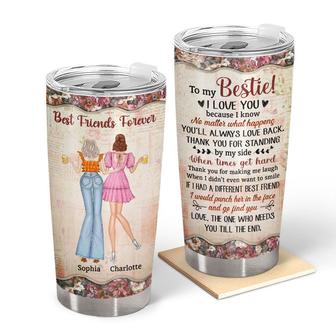 Thank You For Standing By My Side Custom Tumbler - Thegiftio UK