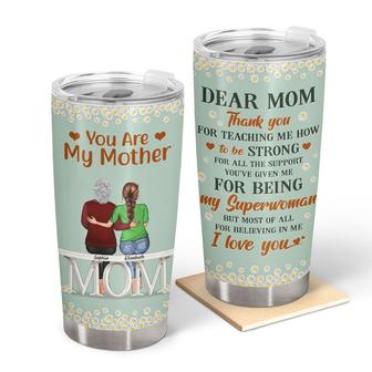 Dear Mom Thank You For Teaching Me How To Be Strong Custom - Thegiftio UK