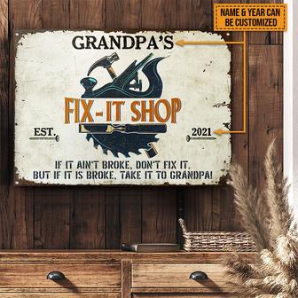 Carpenter Don't Fix It Custom Metal Sign - Carpenter Gift - Thegiftio UK